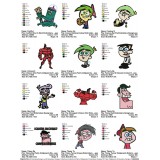 Collection 12 Fairly Oddparents Embroidery Designs 04